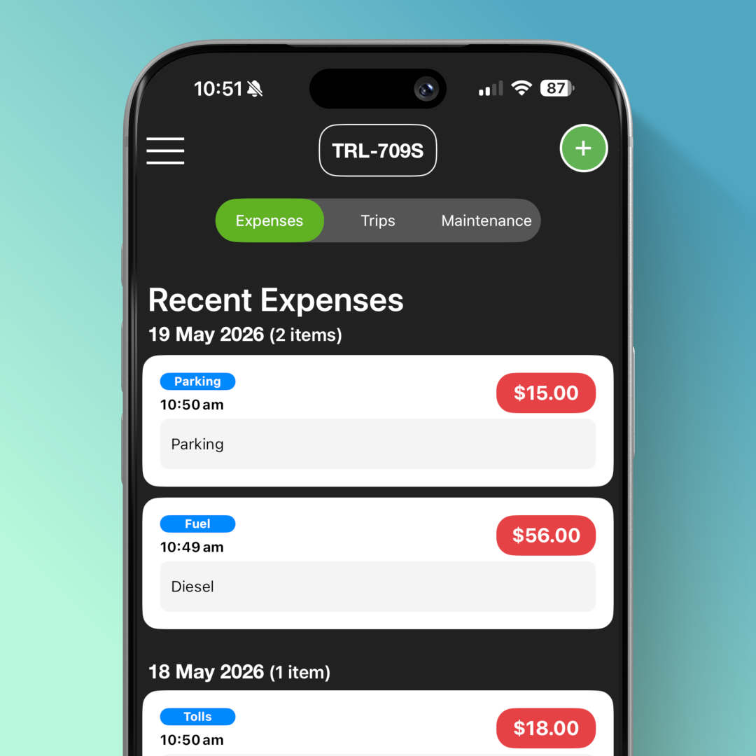 Vehicle expense tracking